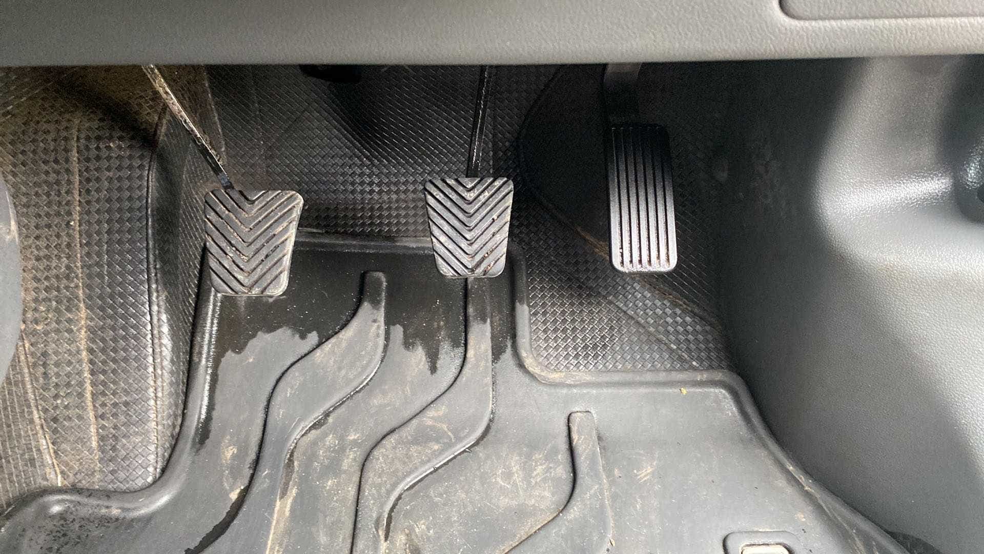 Foot pedals of a Hyundai Creta interior