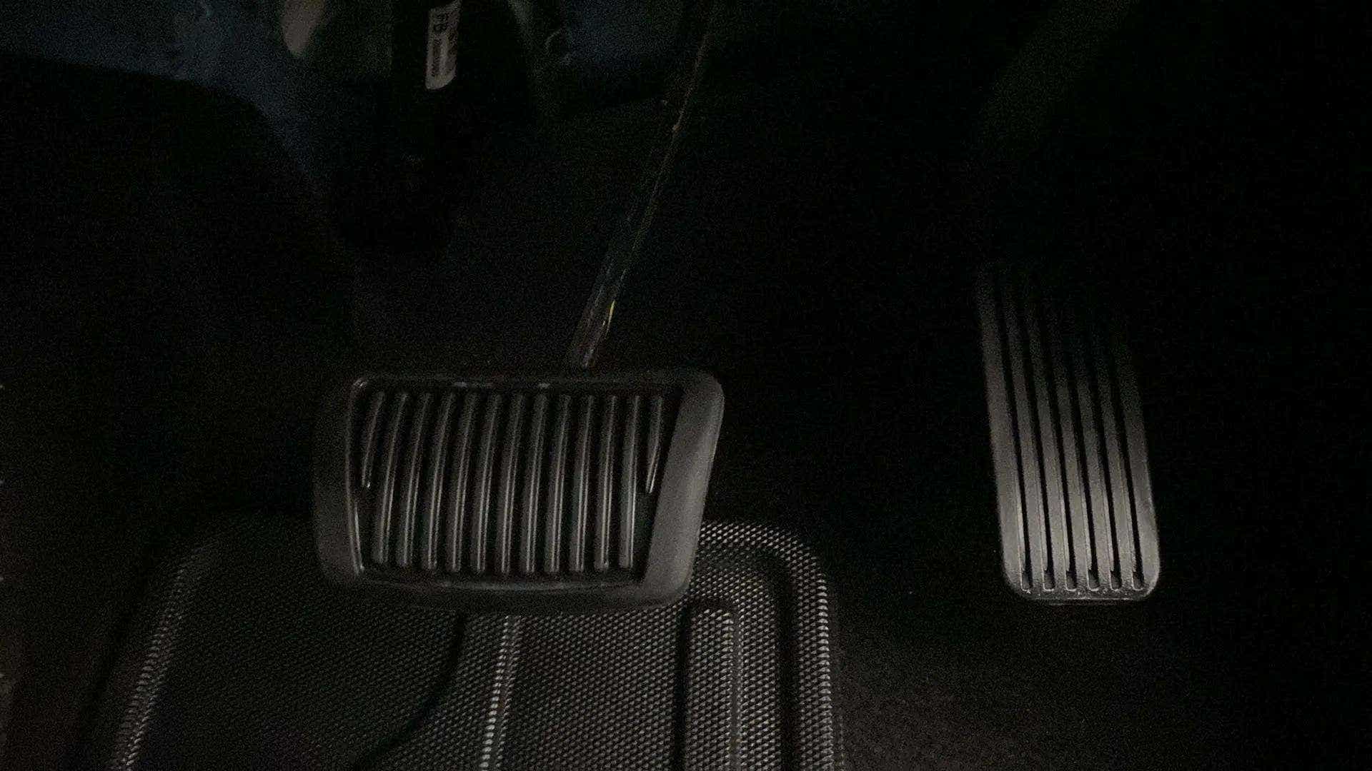 Pedal area view of a Hyundai Creta 2018-2023