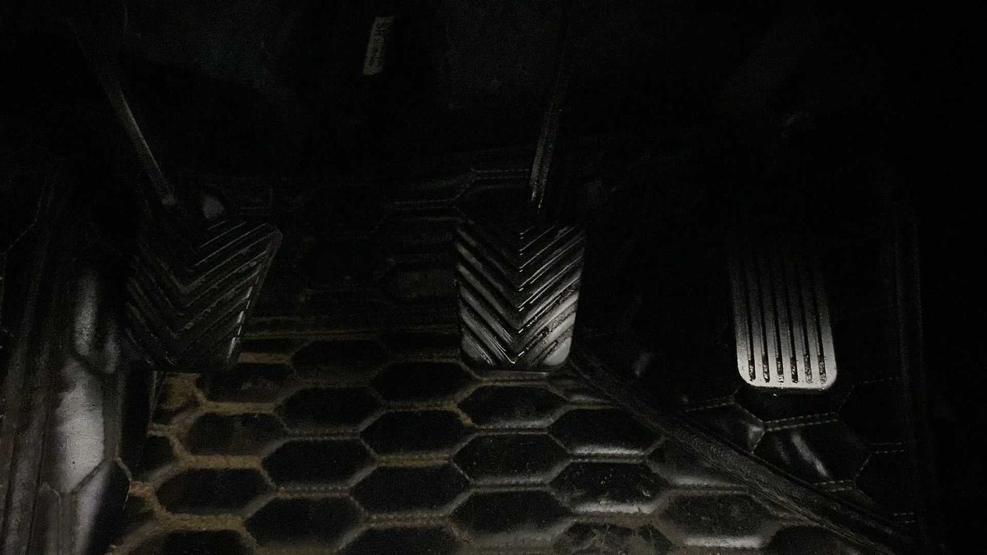 Pedals close-up of a Hyundai Creta 2018-2023