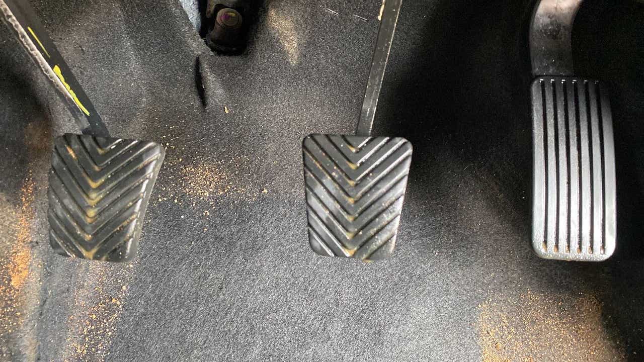 Foot pedals of a Hyundai Creta 2018-2023