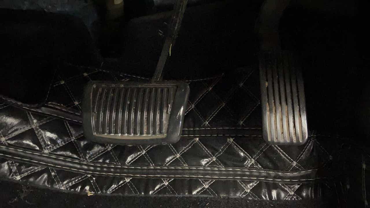 Foot pedals of a Hyundai Creta 2018-2023