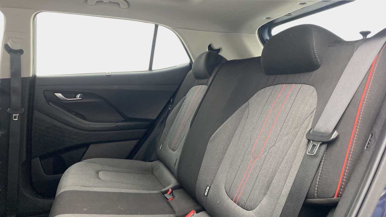 Rear seat view of a Hyundai Creta 2018-2023