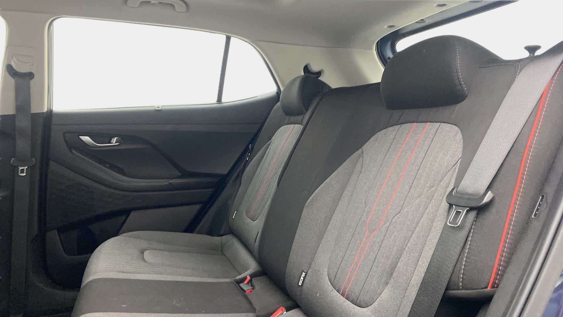 Rear seat view of a Hyundai Creta 2018-2023