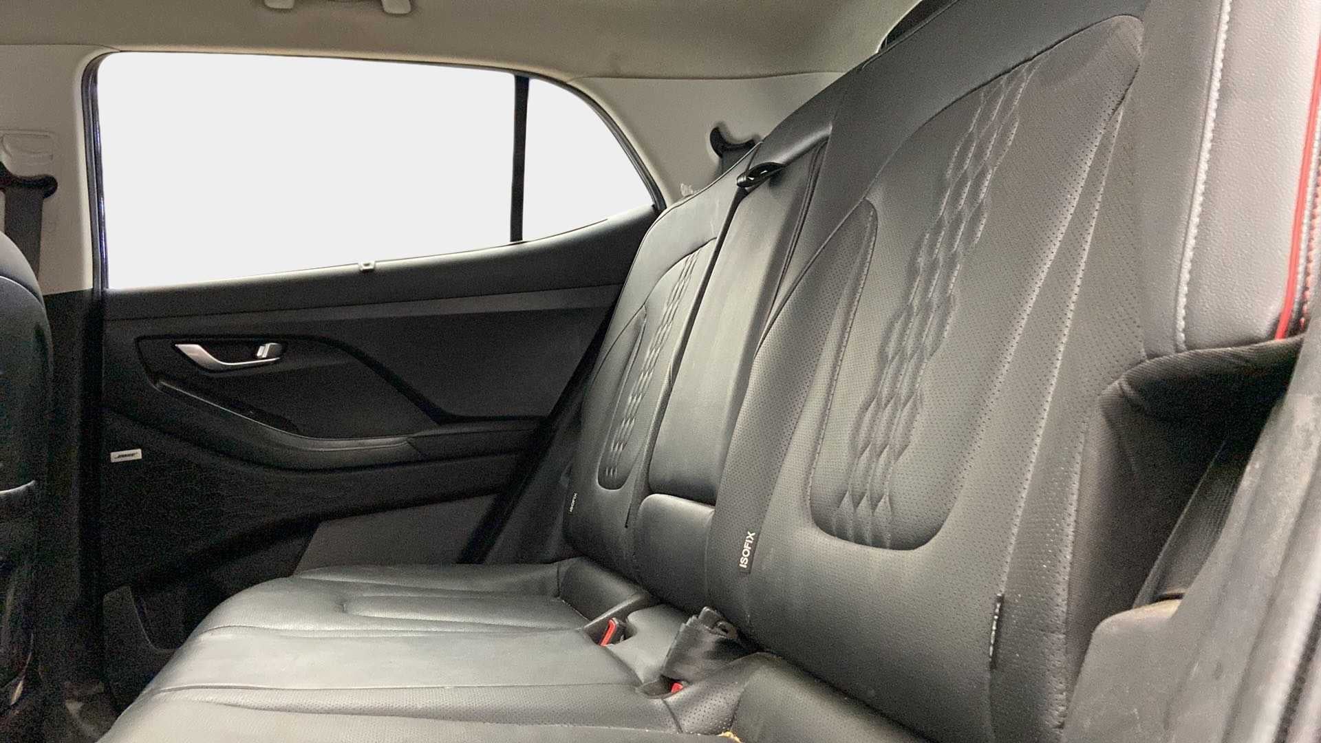 Rear seat view of a Hyundai Creta 2018-2023