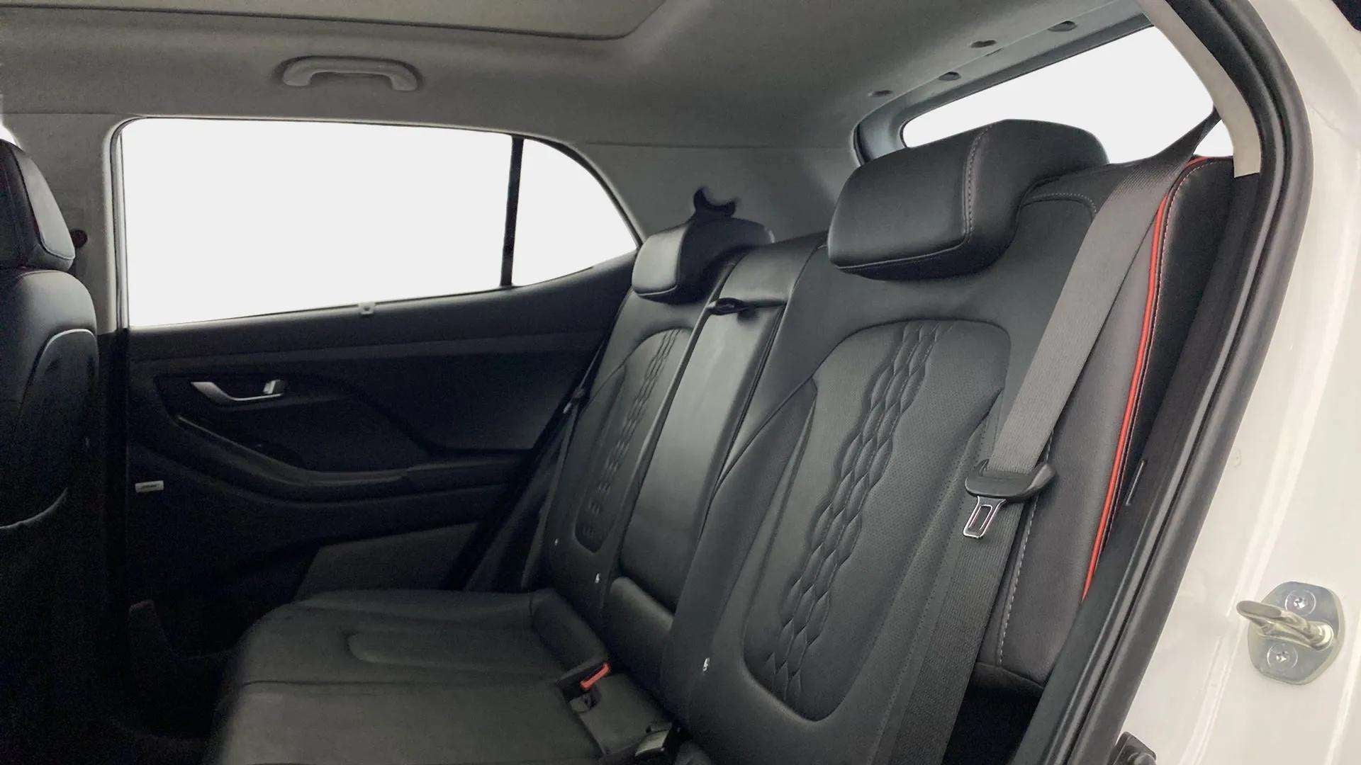 Rear seat view of a Hyundai Creta 2018-2023
