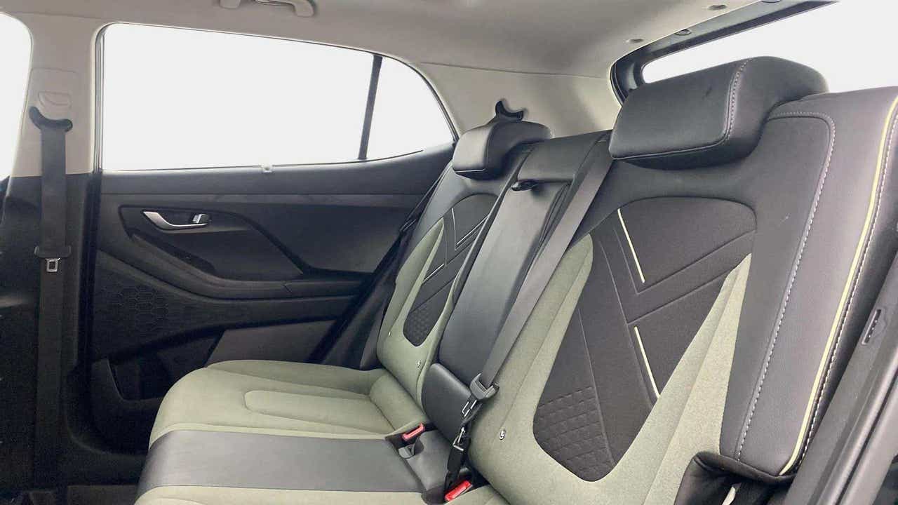 Rear seat view of a Hyundai Creta 2018-2023