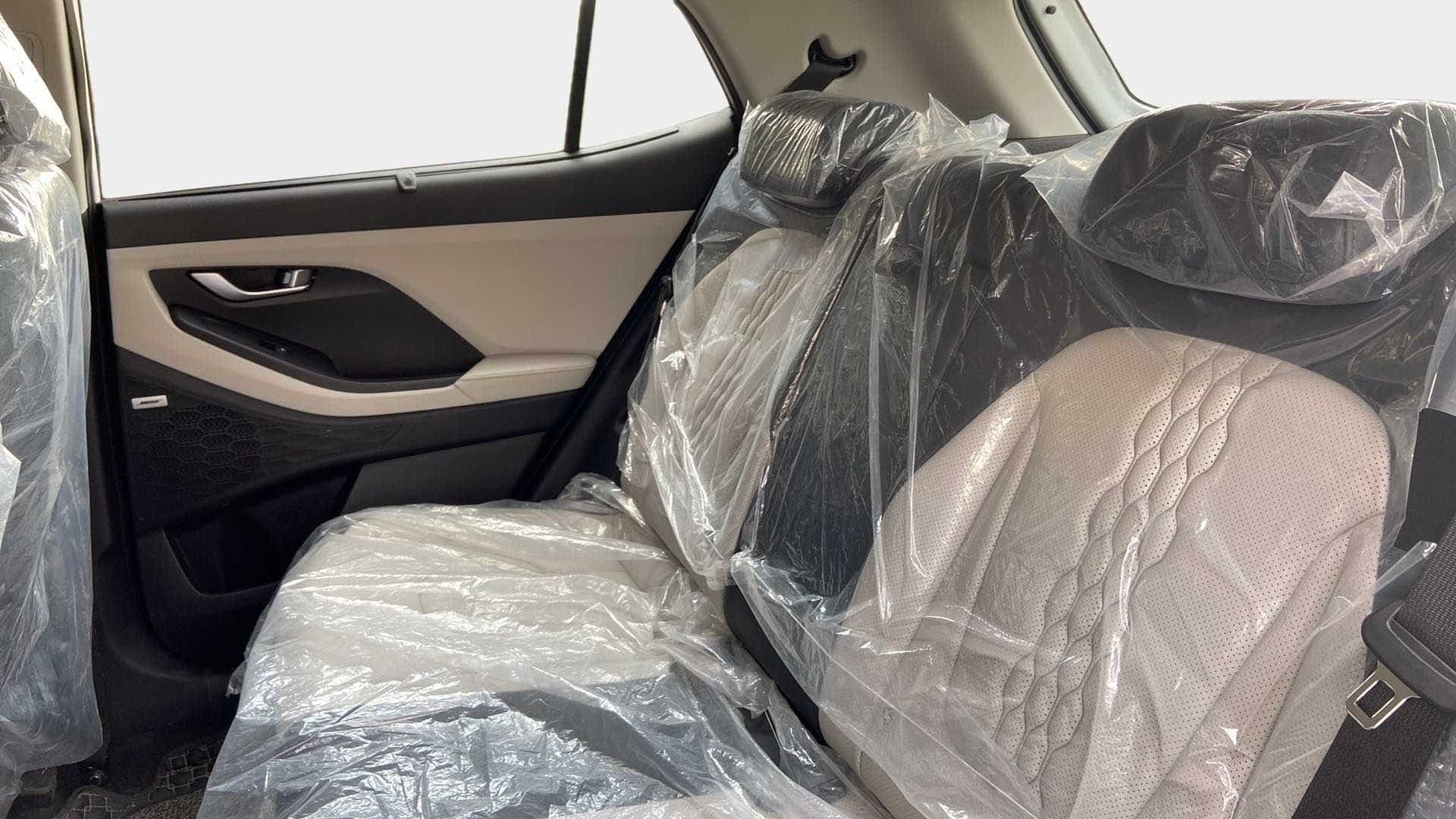 Rear seat view of a Hyundai Creta 2018-2023