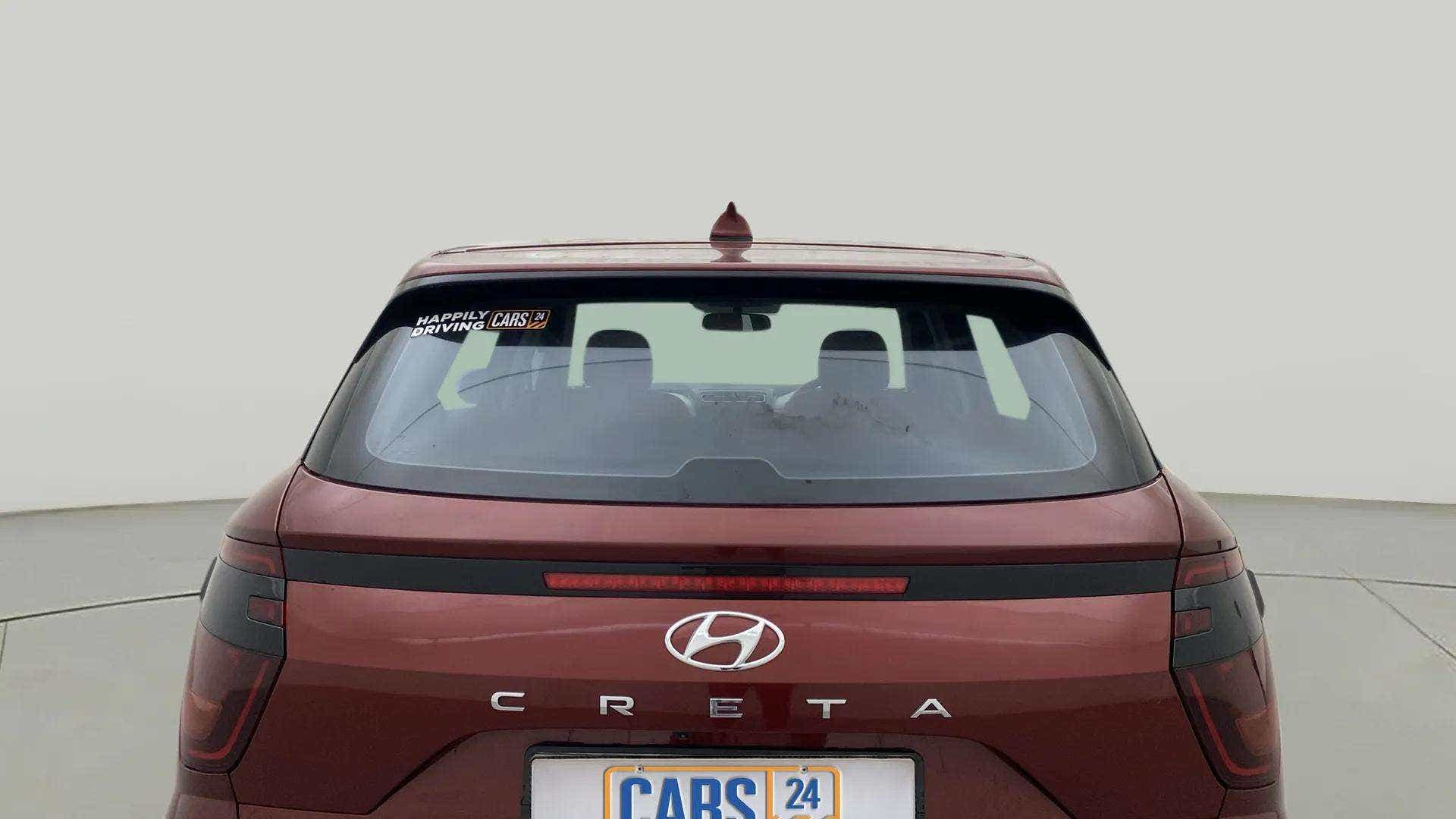 Rear view of a Hyundai Creta 2018-2023