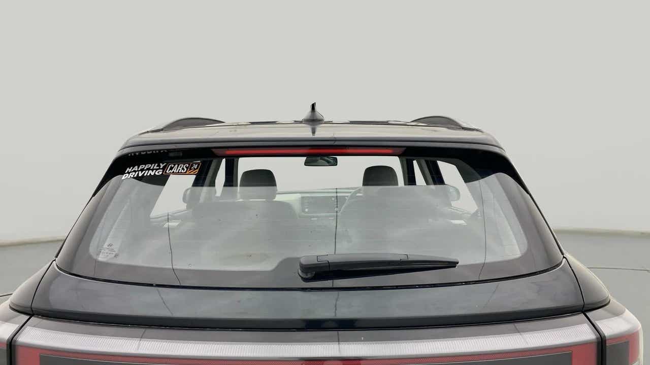 Rear view of a Hyundai Creta
