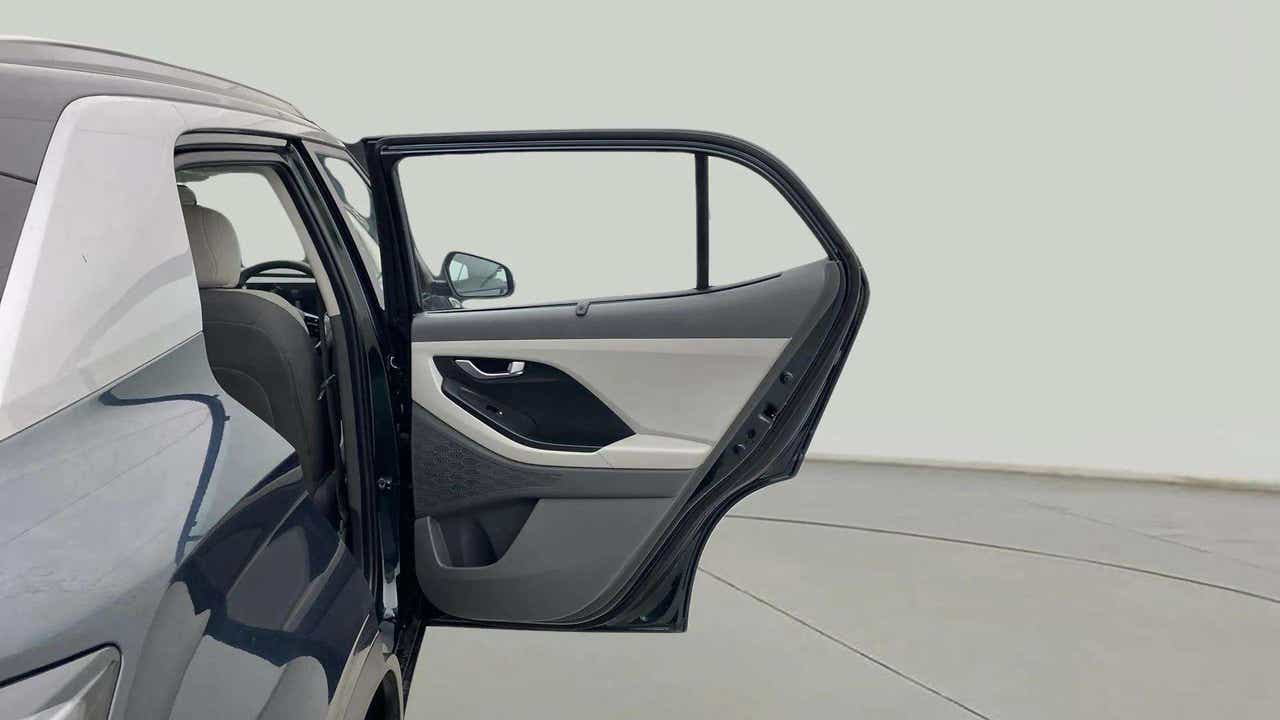 Rear door and partial side view of a Hyundai Creta