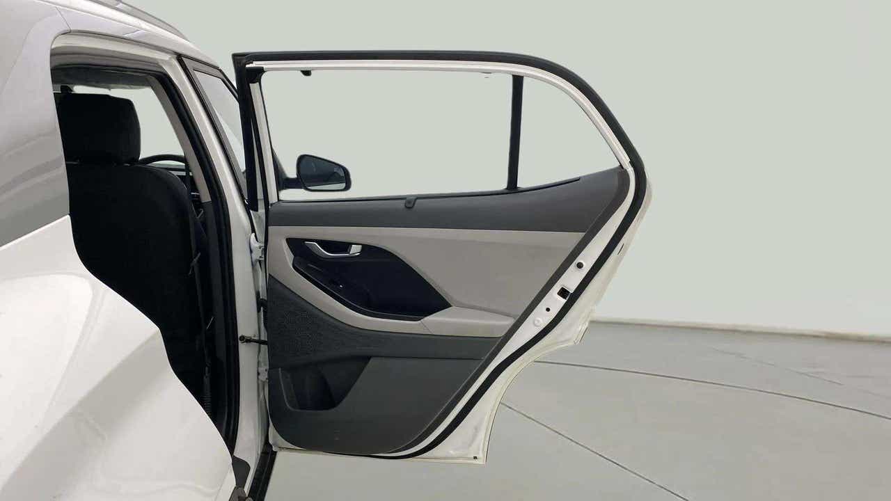 Rear door interior view of a Hyundai Creta