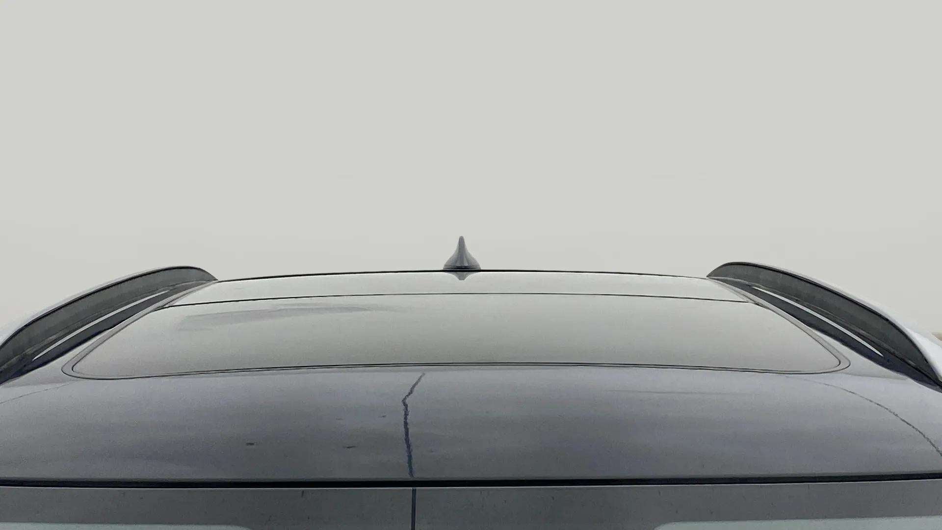 Sunroof and roof rails of a Hyundai Creta