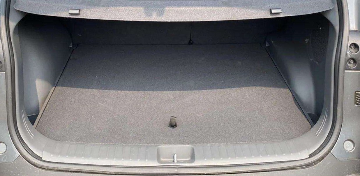 Boot space view of a Hyundai Creta