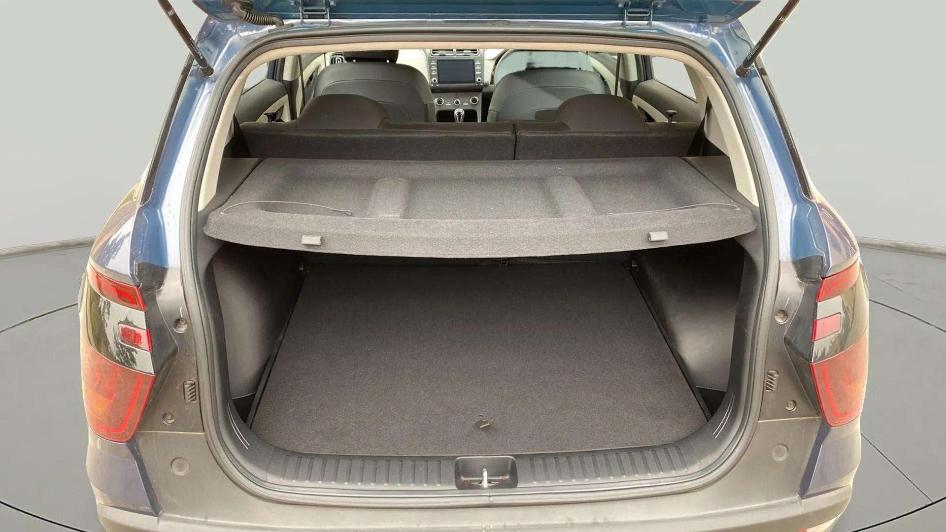 Boot space view of a Hyundai Creta 2018-2023