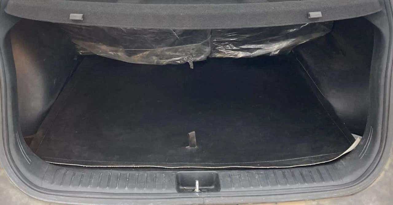 Boot space of a Hyundai Creta 2018-2023