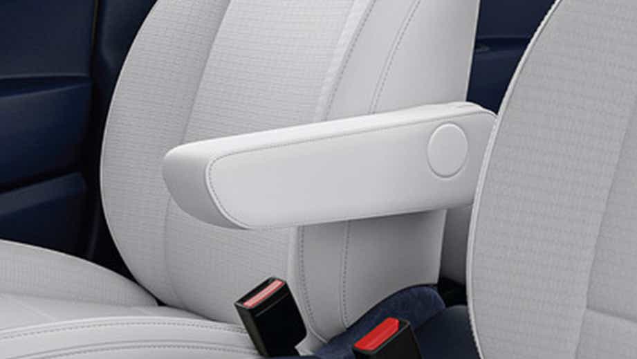 Front seat armrest of Hyundai Exter