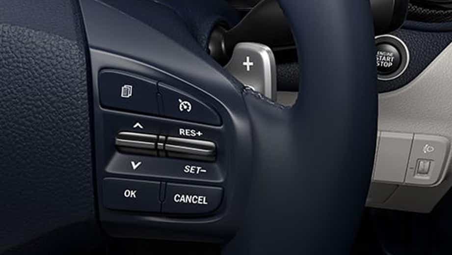 Steering wheel controls of Hyundai Exter