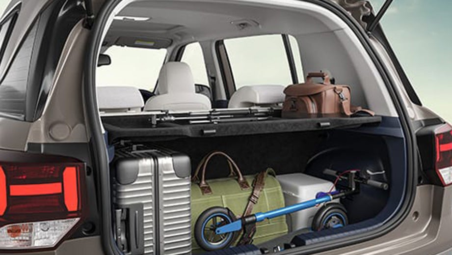 Boot space of Hyundai Exter