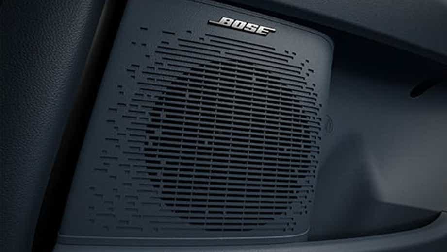 Close-up of the speaker area of a Hyundai Venue Facelift