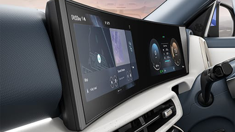 Dashboard display of a Hyundai Venue Facelift