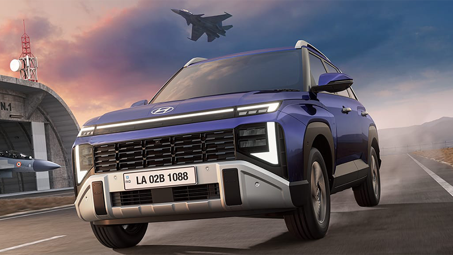 Front three-quarter of a Hyundai Venue Facelift