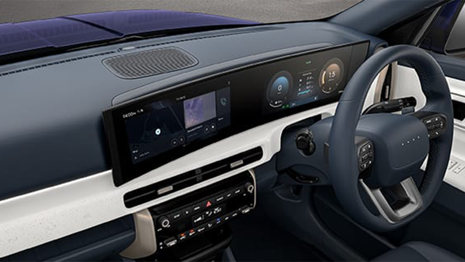 Interior dashboard of a Hyundai Venue Facelift