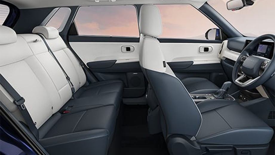 Interior view of a Hyundai Venue Facelift