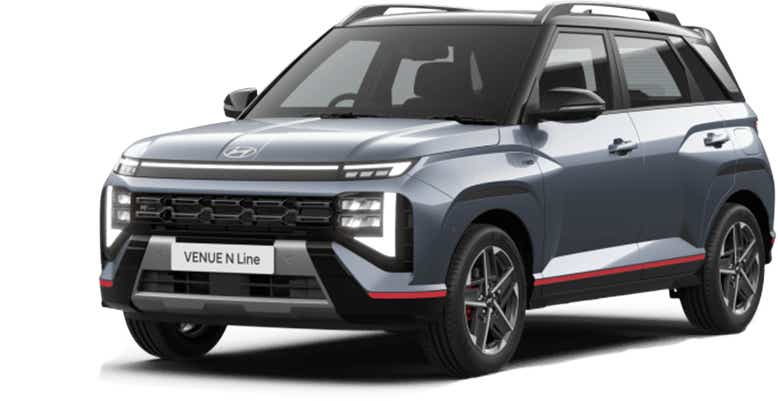 Hazel Blue with Abyss Black Roof