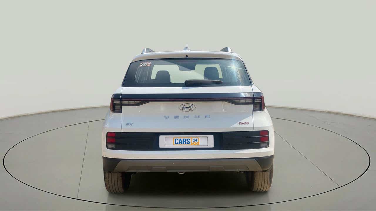 Rear view of a Hyundai Venue SX Turbo