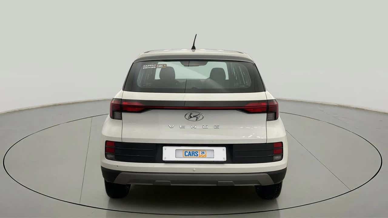 Rear view of a Hyundai Venue