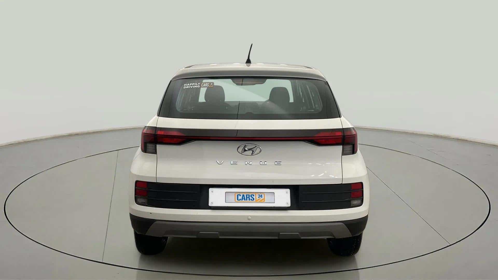 Rear view of a Hyundai Venue