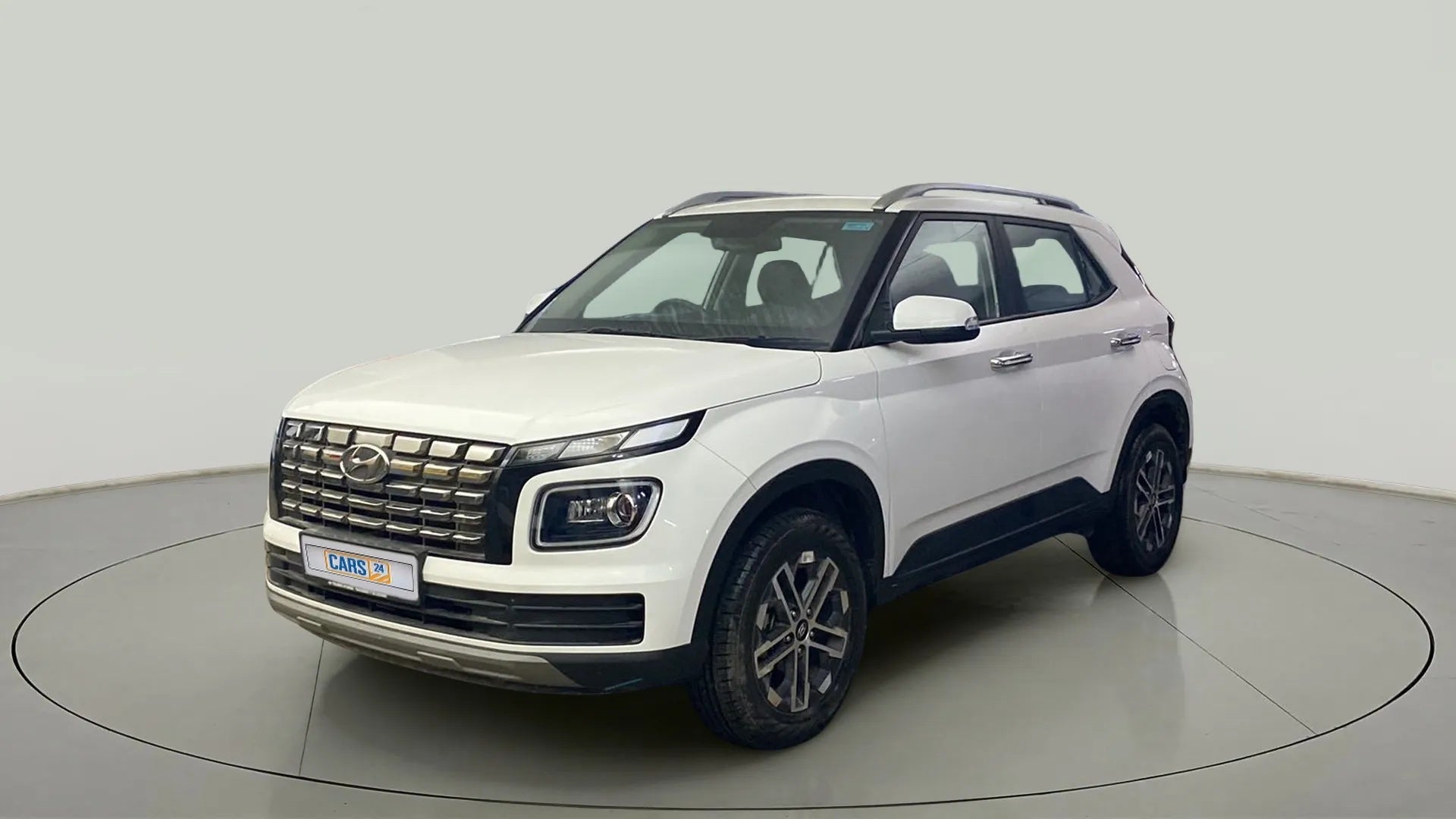 Front three-quarter view of a Hyundai Venue