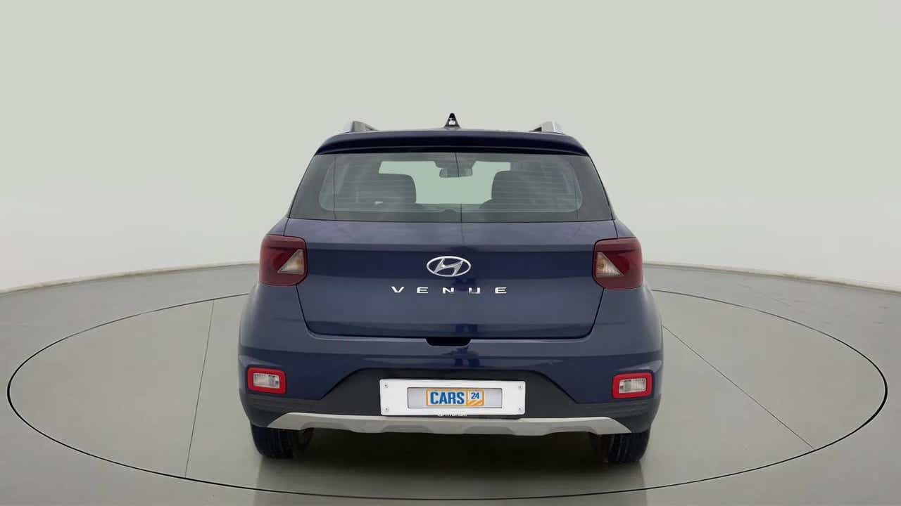 Rear view of a Hyundai Venue