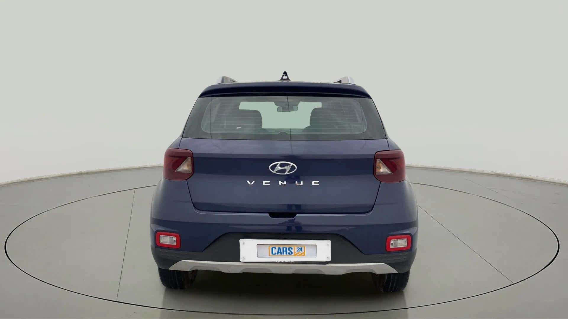 Rear view of a Hyundai Venue