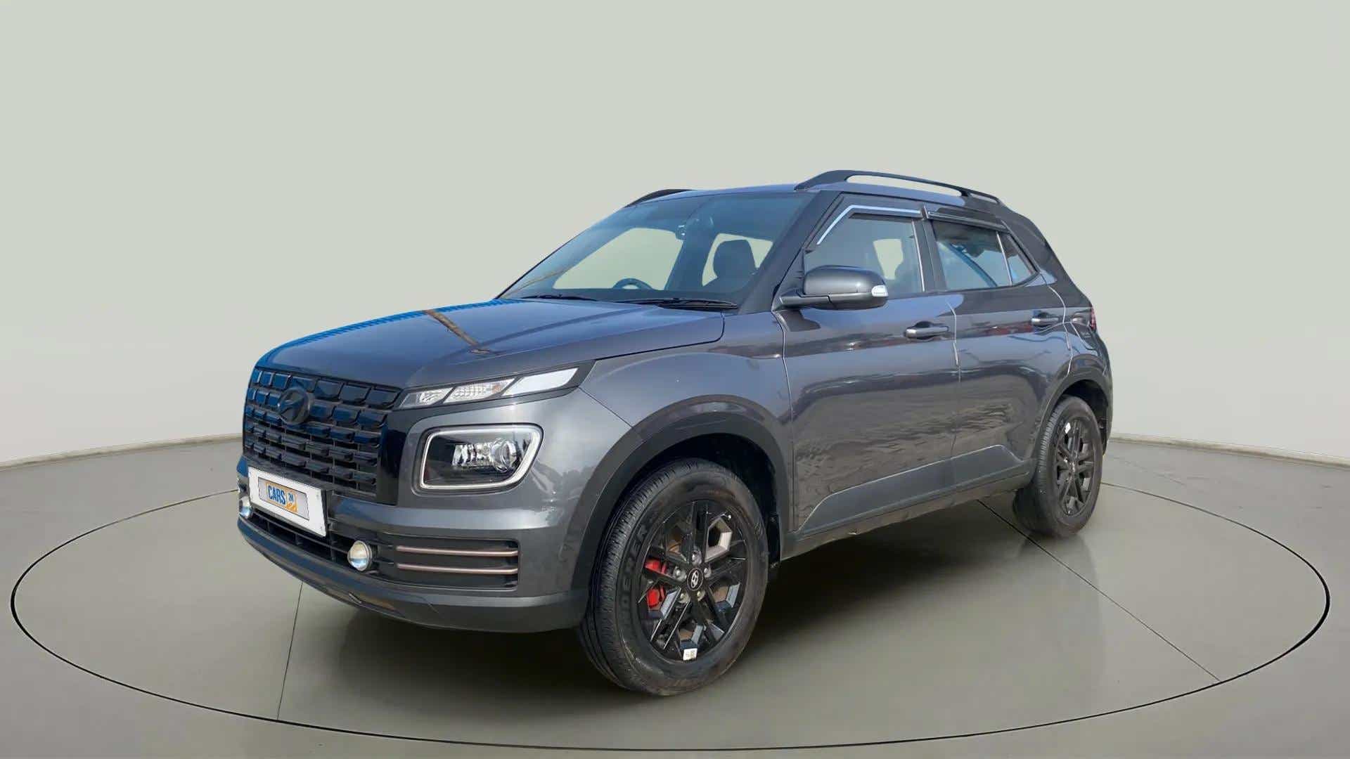 Front three-quarter view of a Hyundai Venue