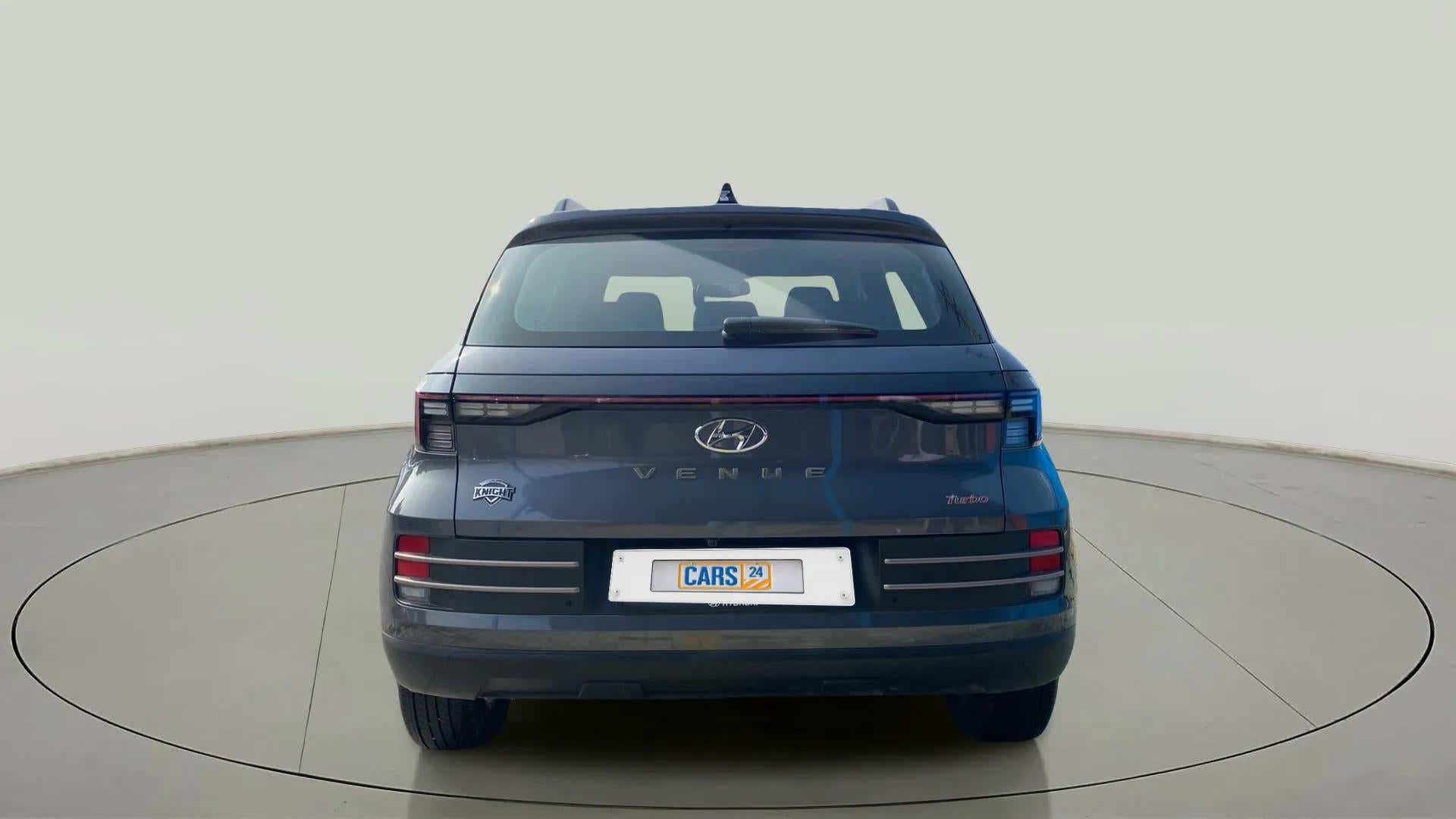 Rear view of a Hyundai Venue