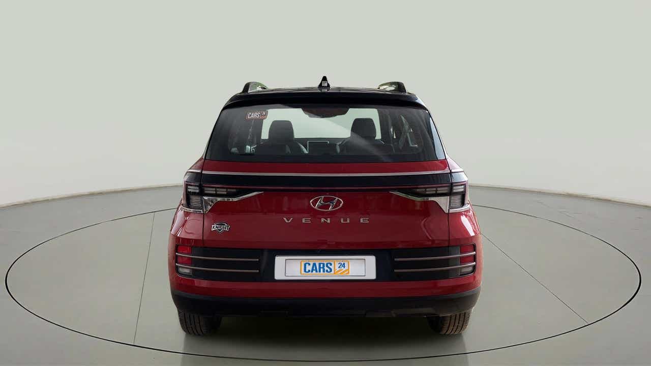 Rear view of a Hyundai Venue