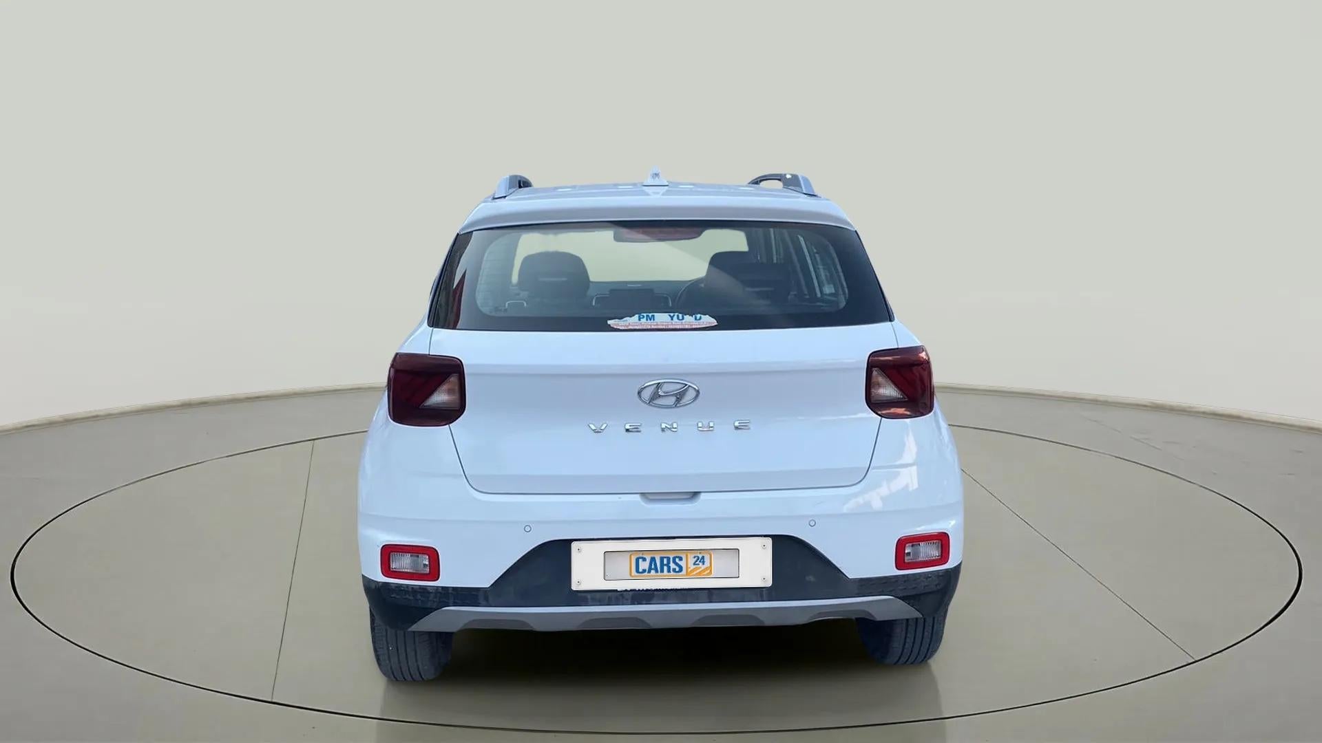 Rear view of a Hyundai Venue