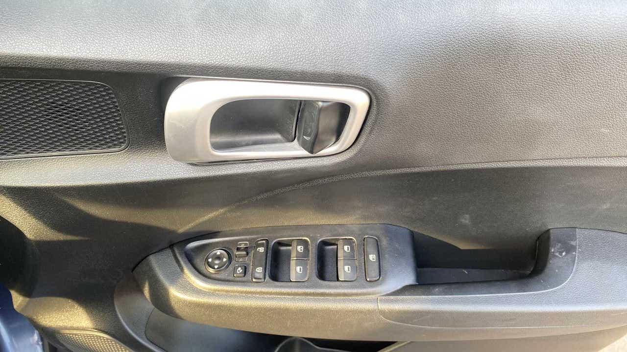 Driver door controls of a Hyundai Venue