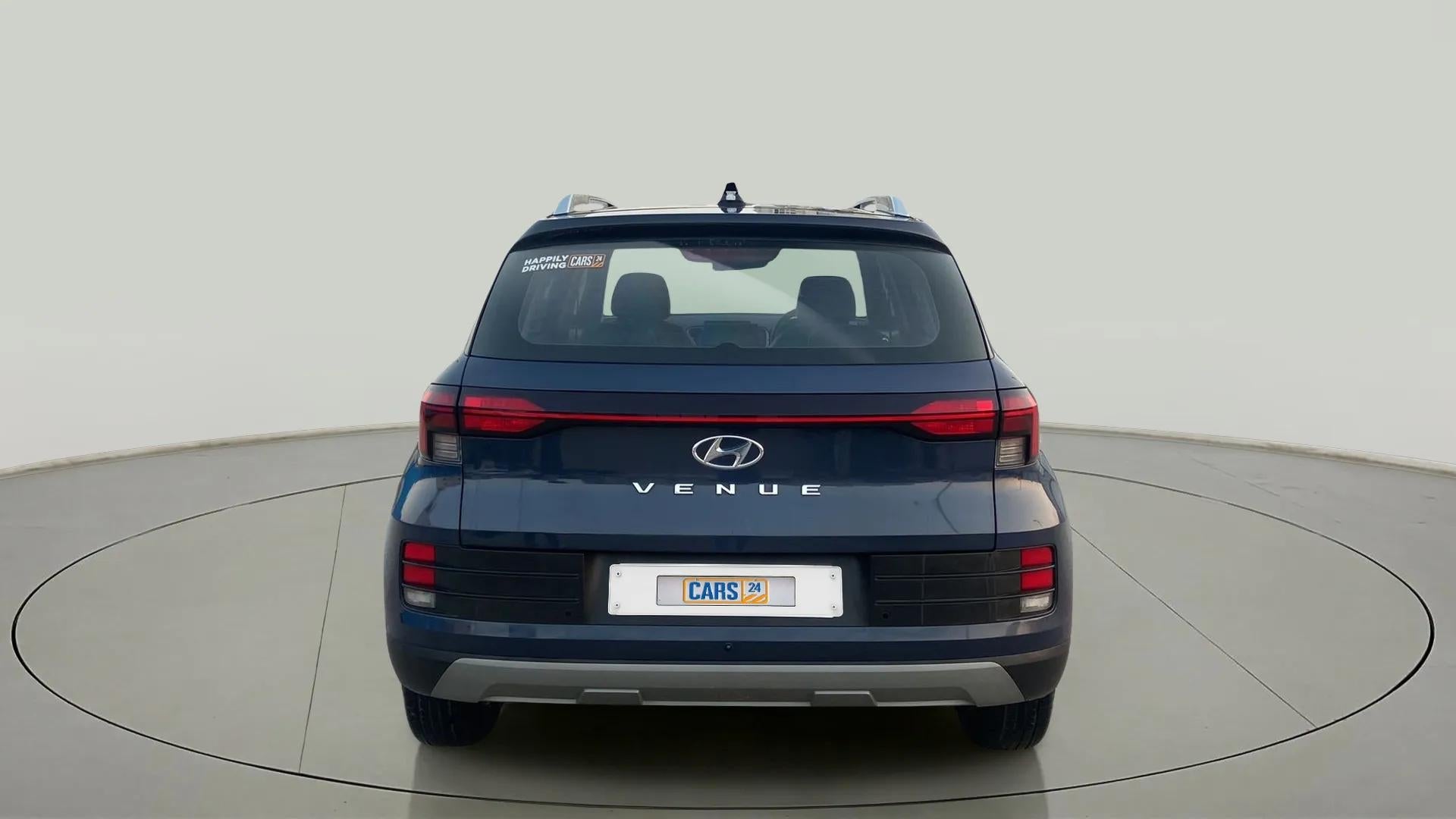 Rear view of a Hyundai Venue