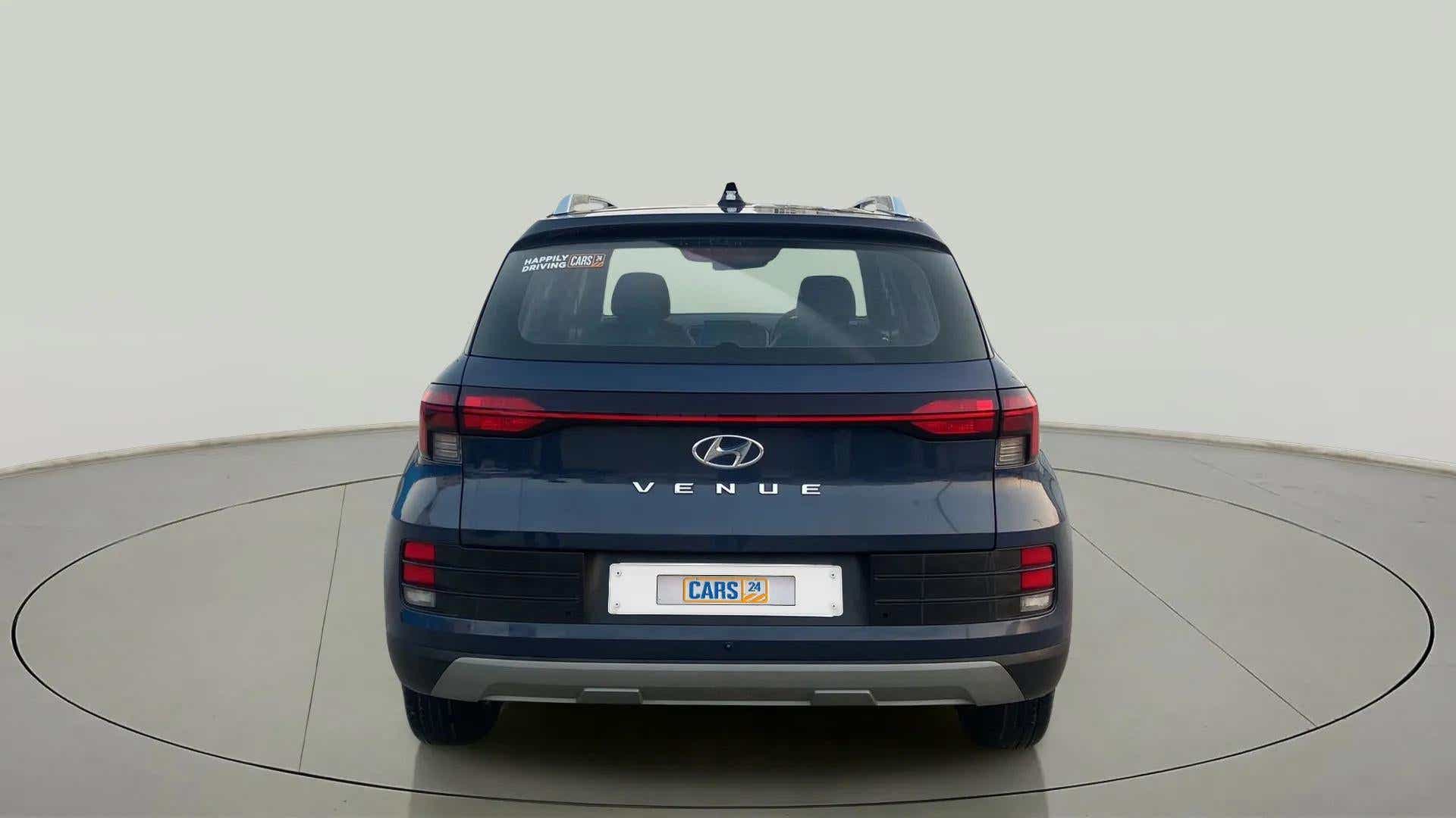 Rear view of a Hyundai Venue