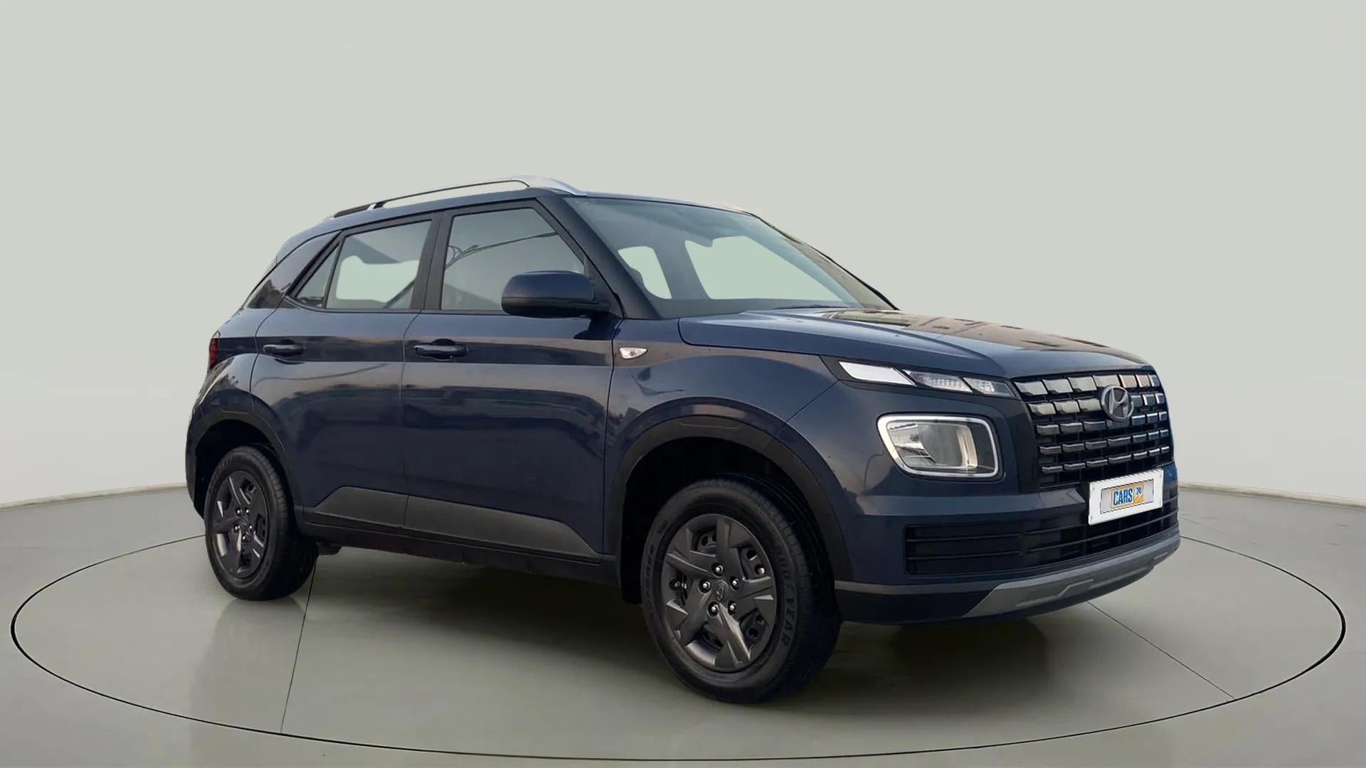 Front three-quarter view of a Hyundai Venue