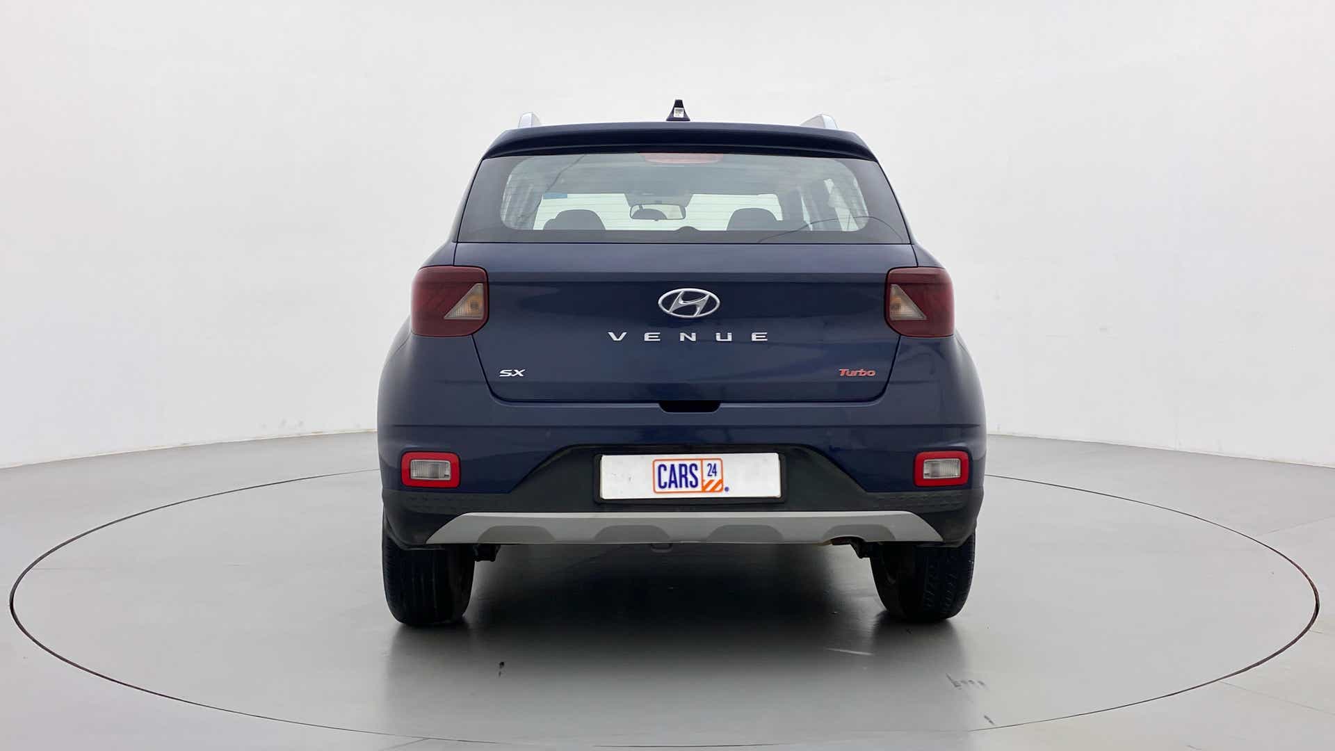Rear view of a Hyundai Venue SX
