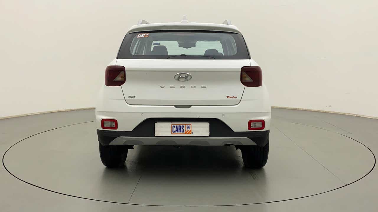 Rear view of a Hyundai Venue SX Turbo