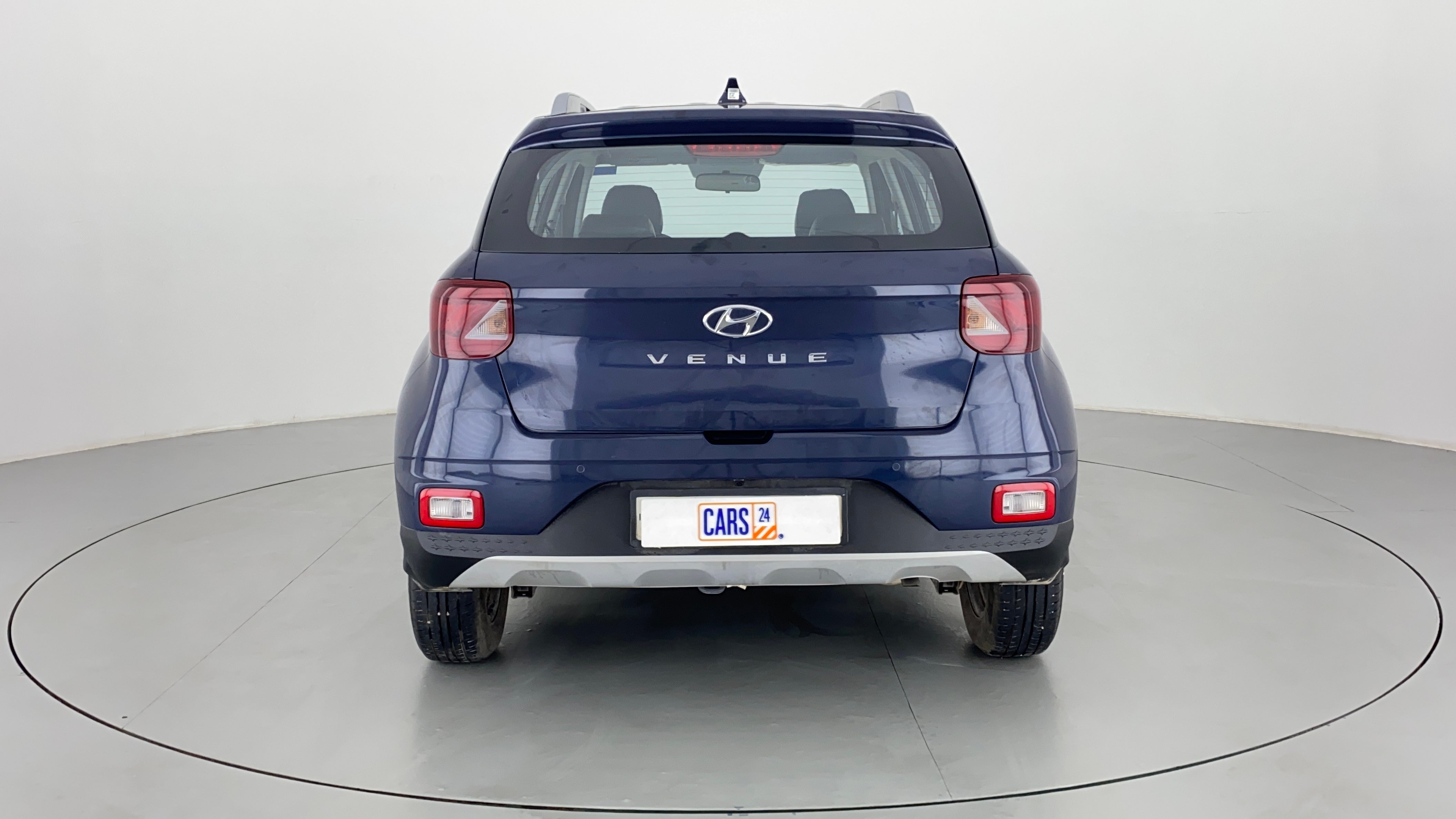 Rear view of a Hyundai Venue