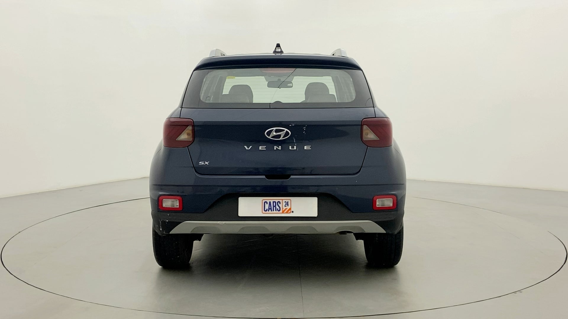 Rear view of a Hyundai Venue SX