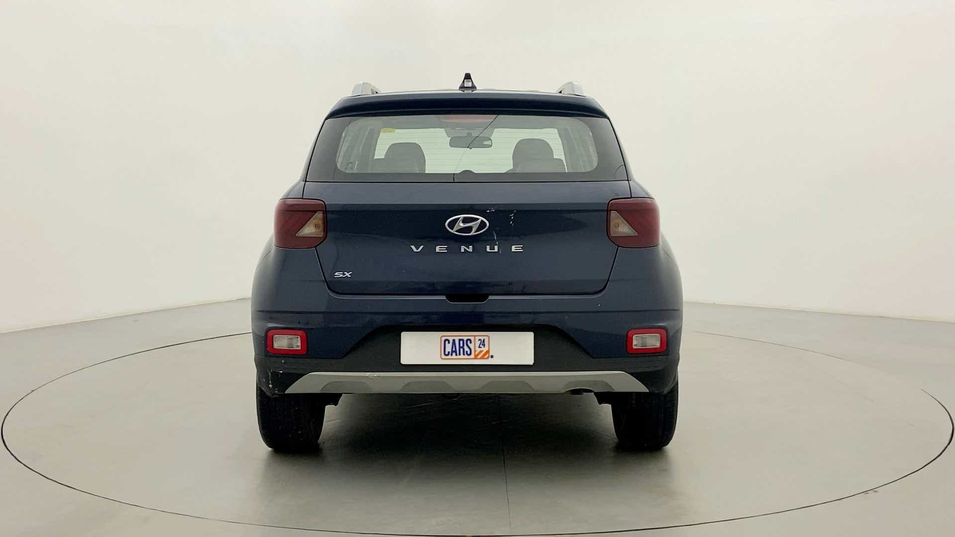 Rear view of a Hyundai Venue SX