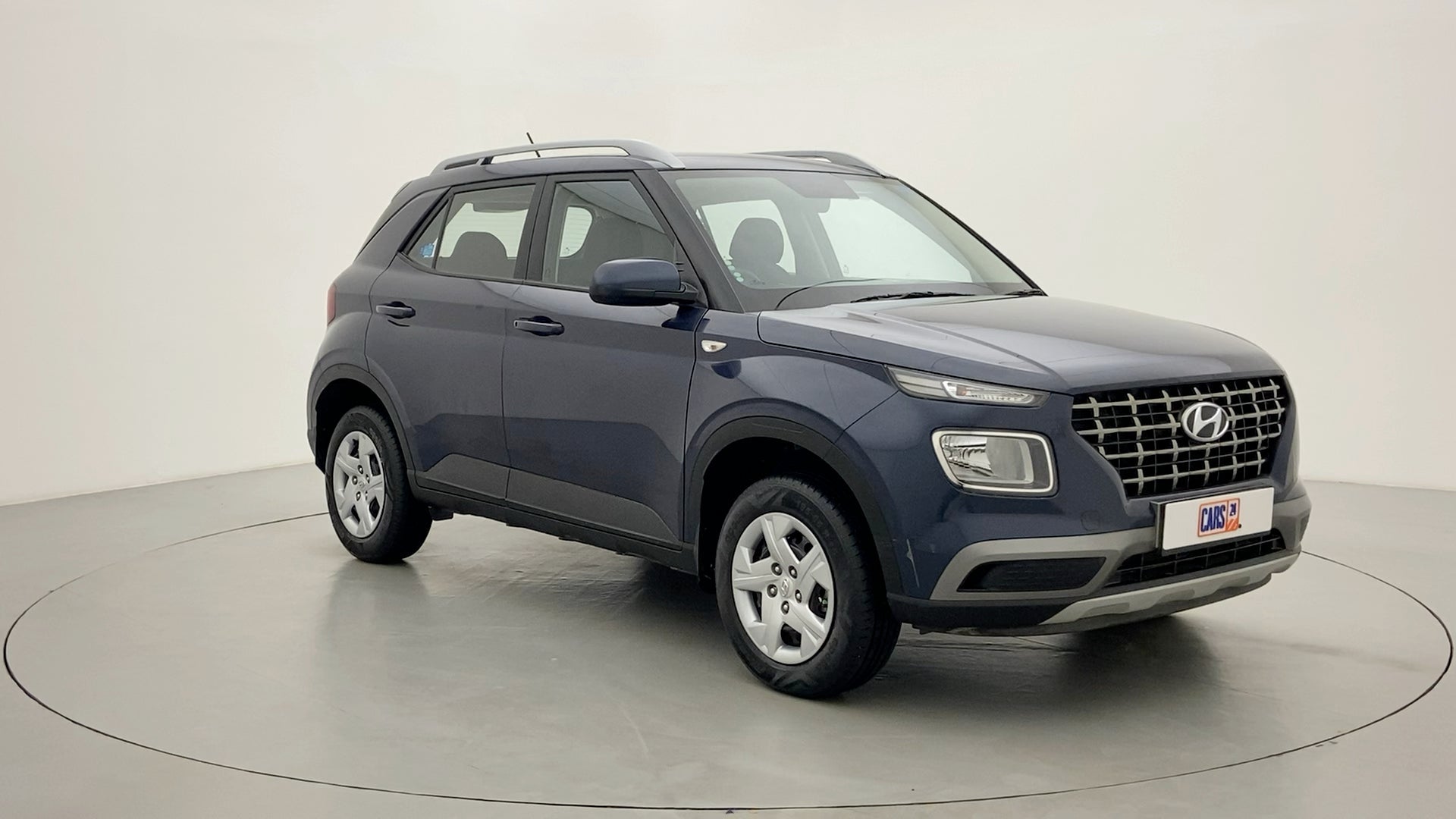 Front three-quarter view of a Hyundai Venue