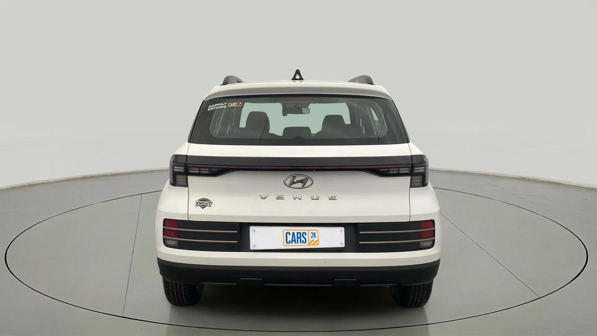 Rear view of a Hyundai Venue