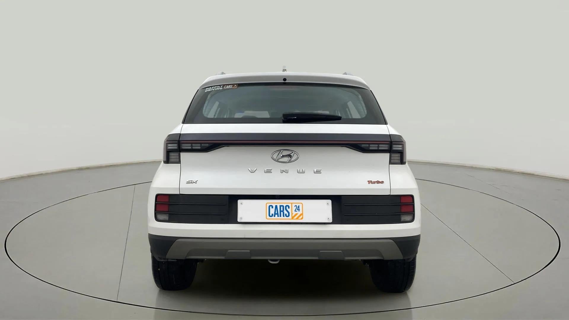 Rear view of a Hyundai Venue SX Turbo